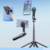 Blavec Selfie Bot Aluminium Fusion P06 Magsafe tripod + távirányító + tartó 1,34 méter (SSFP06-MTRHB134) fekete - 3. kép
