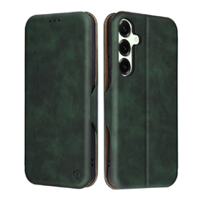  Techsuit - Biztonságos Pénztárca Plusz - Samsung Galaxy S25 Plus - Zöld tok