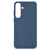  Techsuit - Karbonit Szálhéj - Samsung Galaxy S25 Plus - Ciánkék tok - 2. kép
