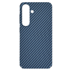  Techsuit - Carbonite FiberShell - Samsung Galaxy S25 - Ciánkék tok - 1. kép