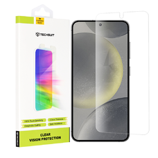  Techsuit - Kristálytiszta Üveg - Samsung Galaxy S24 - Átlátszó üvegfólia