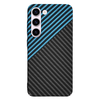  Techsuit - Karbonit Szálhéj - Samsung Galaxy S23 - Kék Impulzus tok - 1. kép