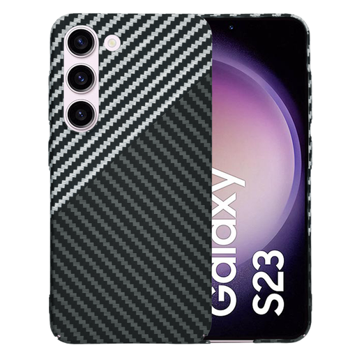 Techsuit - Karbonit Rosthéj - Samsung Galaxy S23 - Rejtett Szürke tok Techsuit - Karbonit Rosthéj - Samsung Galaxy S23 - Rejtett Szürke tok