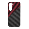  Techsuit - Karbonit SzálasHéj - Samsung Galaxy S23 - Vörös Vortex tok - 2. kép