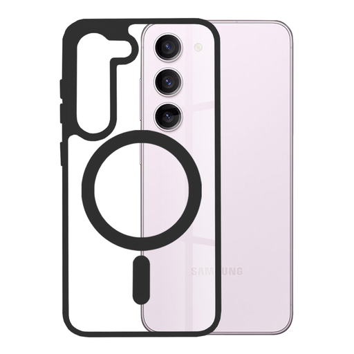 Techsuit - MagSafe Pro - Samsung Galaxy S23 - Fekete tok Techsuit - MagSafe Pro - Samsung Galaxy S23 - Fekete tok