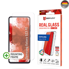  Displex - Prémium [Csomag] Valódi Üveg + Tok - Samsung Galaxy S23 FE - Átlátszó üvegfólia