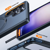  Torras - Ostand Sorozat - Samsung Galaxy S25 Ultra - Átlátszó tok - 3. kép
