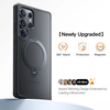  Torras - Ostand Spin sorozat - Samsung Galaxy S25 Ultra - Fekete tok - 3. kép