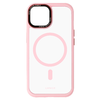 Liavec Hybrid Magsafe átlátszó tok iPhone 15 light pink tok - 3. kép