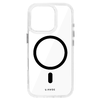 Liavec Glossy Magsafe Clear tok iPhone 16 Pro Max-hoz fekete tok - 2. kép