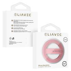 Liavec Ring Magsafe gyűrű rózsaszín