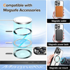  Techsuit - Luxus Kristály MagSafe - iPhone 16 Pro - Fekete tok - 2. kép