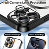  Techsuit - Luxus Kristály MagSafe - iPhone 16 Pro - Fekete tok - 3. kép