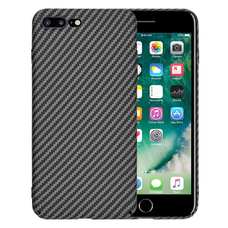  Techsuit - Karbonit Szálhéj - iPhone 7 Plus / iPhone 8 Plus - Fekete tok