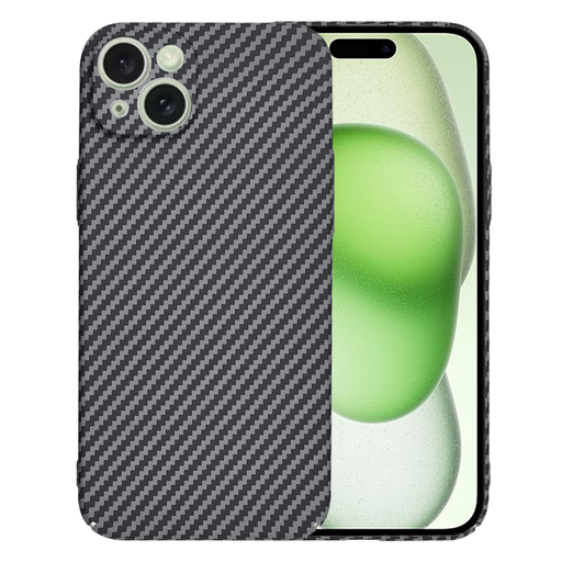 Techsuit - Karbonit Szálhéj - iPhone 15 Plus - Fekete tok Techsuit - Karbonit Szálhéj - iPhone 15 Plus - Fekete tok