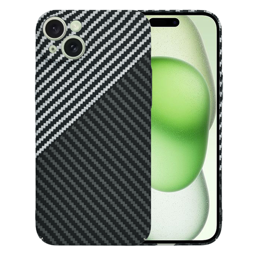 Techsuit - Karbonit Szálhéj - iPhone 15 Plus - Lopakodó Szürke tok Techsuit - Karbonit Szálhéj - iPhone 15 Plus - Lopakodó Szürke tok