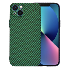  Techsuit - Karbonit Szálhéj - iPhone 13 - Zöld tok