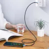Ugreen USB Type-C/ USB Type-C kábel QC 3.0 FCP 480 Mbps gyorstöltéssel 3A 2m szürke (70429 US316) - 2. kép