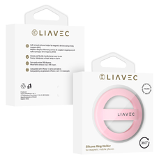 Liavec Ring Magsafe gyűrű világos rózsaszín 