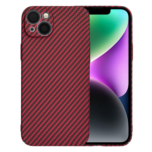 Techsuit - Carbonite FiberShell - iPhone 14 - Piros tok Techsuit - Carbonite FiberShell - iPhone 14 - Piros tok