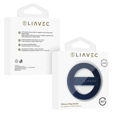 Liavec Ring Magsafe gyűrű kék