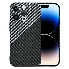  Techsuit - Karbonit Szálhéj - iPhone 14 Pro - Lopakodó Szürke tok