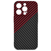  Techsuit - Carbonit SzálHéj - iPhone 14 Pro - Vörös Vortex tok - 2. kép