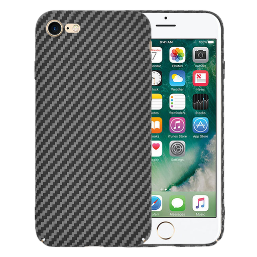 Techsuit - Carbonite FiberShell - iPhone 7 / iPhone 8 / iPhone SE 2, SE 2020 / iPhone SE 3, SE 2022 - Fekete tok Techsuit - Carbonite FiberShell - iPhone 7 / iPhone 8 / iPhone SE 2, SE 2020 / iPhone SE 3, SE 2022 - Fekete tok