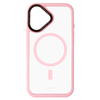 Liavec Hybrid Magsafe átlátszó tok iPhone 16 light pink tok - 3. kép
