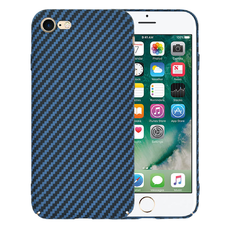  Techsuit - Carbonite FiberShell - iPhone 7 / iPhone 8 / iPhone SE 2, SE 2020 / iPhone SE 3, SE 2022 - Ciánkék tok