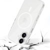 Liavec Glossy Magsafe Clear iPhone 16 tok fehér tok - 4. kép