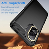  Techsuit - Szén-szilikon - Xiaomi Redmi A5 4G - Fekete tok - 3. kép