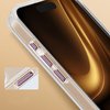 Átlátszó Vékony Mag tok iPhone 16e-hez rózsaszín tok - 2. kép