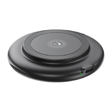 XO vezeték nélküli induktív töltő CX031 fekete 15W kábellel USB-C - USB-C és adapterkészlet