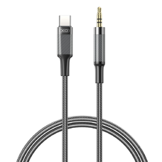XO audio kábel NB-R279B USB-C - 3,5mm jack 1,0m fekete