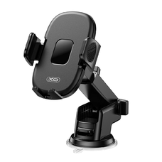 XO C121 fekete tapadókorongos autós telefontartó