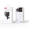 XO autós töltő CC66 104W 1x USB 1x USB-C fekete USB-C és Lightning kábellel - 0. kép