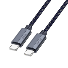 HOCO kábel Type C to Type C PD QC3.0 5A 240W U134 1,8 m sötétkék