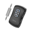 HOCO transmitter FM BT Jack 3,5 mm E73 Pro fekete, aux adapter - 1. kép