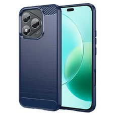  Techsuit - Karbon Szilikon - Honor 400 Lite - Kék tok