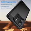  Techsuit - Szén Szilikon - Xiaomi Redmi Note 14S - Fekete - 3. kép