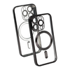 Metallic Magsafe tok iPhone 16e fekete tok - 4. kép