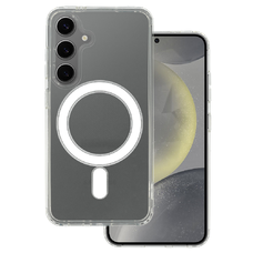 Akril Magsafe tok Samsung Galaxy S25 Edge átlátszó tok