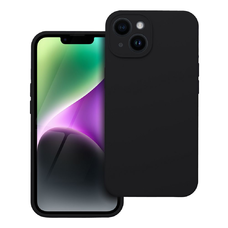 SILICONE 2mm tok IPHONE 14 fekete