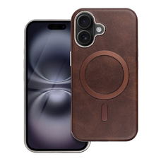 GENTLEMAN MAG COVER tok iPhone 16 Pro Max kompatibilis MagSafe funkcióval barna
