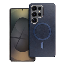 GENTLEMAN MAG COVER tok, kompatibilis MagSafe-fel Samsung Galaxy A56 5G-hez, tengerészkék tok