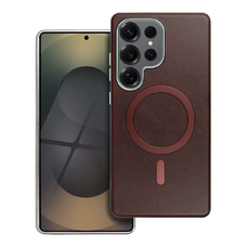 GENTLEMAN MAG FLIPTOK MagSafe kompatibilis SAMSUNG S25 PLUS barna tok