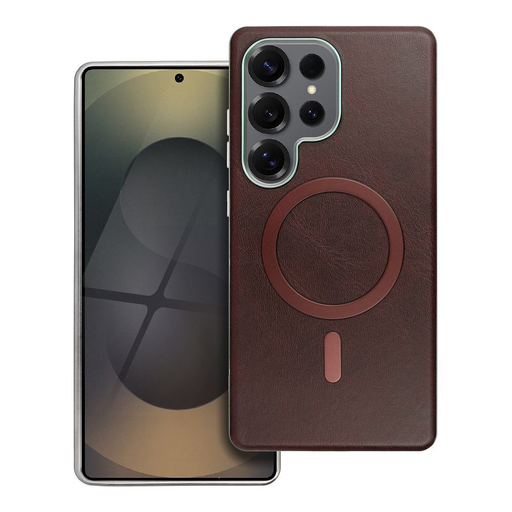 GENTLEMAN MAG COVER tok, kompatibilis a MagSafe-fel, Samsung Galaxy A36 5G, barna GENTLEMAN MAG COVER tok, kompatibilis a MagSafe-fel, Samsung Galaxy A36 5G, barna