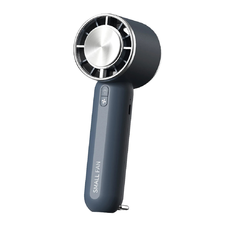  Techsuit - Kézi Ventilátor (HX138) - Hordozható, Újratölthető, Három Sebességes, Zseblámpával, 1200mAh - Kék