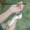  Techsuit - Kézi Ventilátor (HX138) - Hordozható, Újratölthető, Három Sebességes, Zseblámpával, 1200mAh - Kék - 2. kép